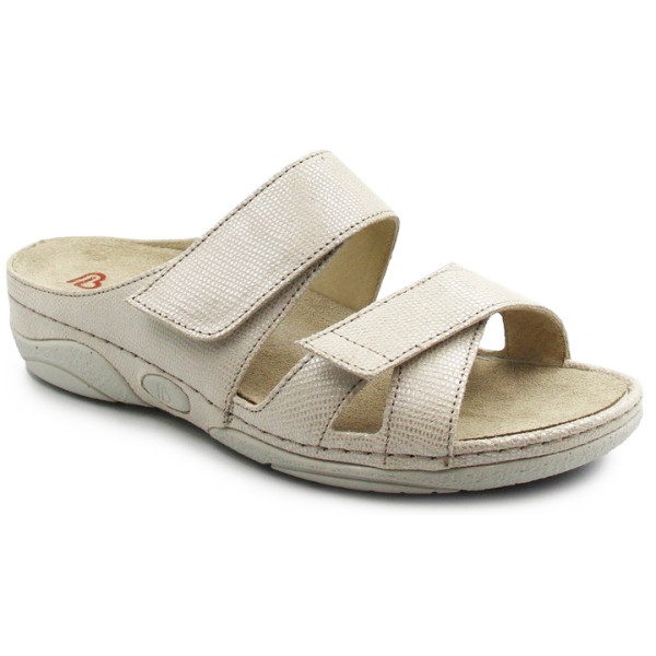 Klapki Damskie Na Szerokie Stopy Na Lato Berkemann Sandy 01604-879