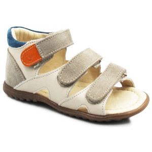 Sandały dla chłopca do nauki chodzenia Emel es 2386-36