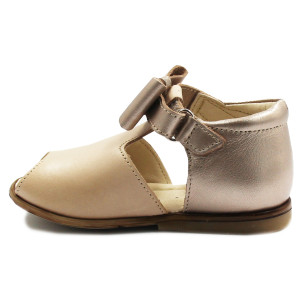 Sandały Dla Dziewczynki Eleganckie z Kokardką Emel ES 2215d-1