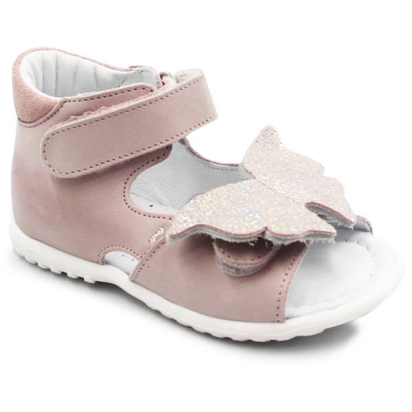 Sandały Dla Dziewczynki Z Motylem Emel es 2428e-4