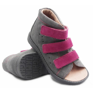 Sandałki z wysokim...