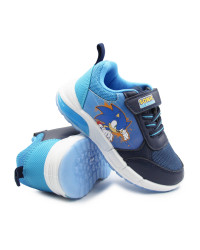 Granatowo-Niebieskie Sneakersy Chłopięce Sonic Świecące LED BARTEK 87060-16