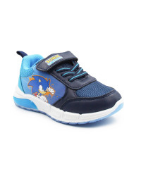 Granatowo-Niebieskie Sneakersy Chłopięce Sonic Świecące LED BARTEK 87060-16