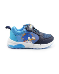 Granatowo-Niebieskie Sneakersy Chłopięce Sonic Świecące LED BARTEK 87060-16