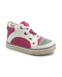 Trzewiki dla dziewczynki ze skóry naturalnej na wiosnę Emel e 2630-12