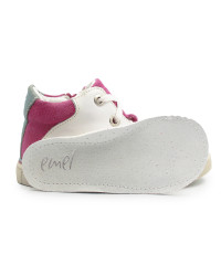 Trzewiki dla dziewczynki ze skóry naturalnej na wiosnę Emel e 2630-12