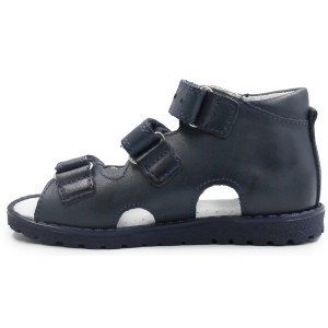 Sandały profilaktyczne z obcasem Thomasa do przedszkola Kornecki OR 03 kobalt/s