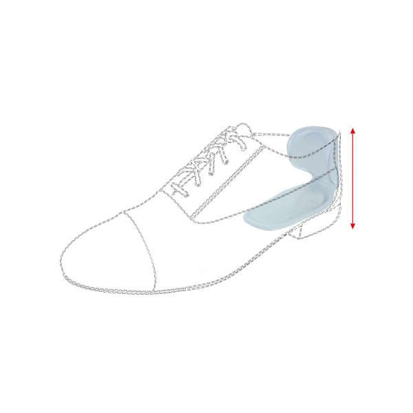 Żelowa Ochrona Na Pięty Footmate 2w1 g051