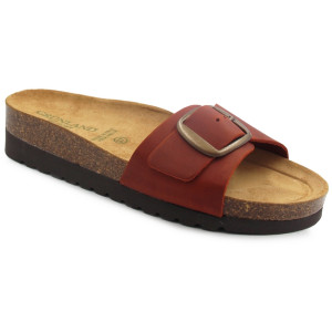 Klapki dla kobiet na lato wakacje do pracy Grunland cb 2682 hola mattone