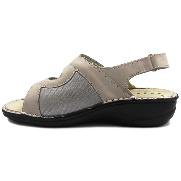 Sandały dla kobiet ze skóry naturalnej na lato Grünland Dara Sabbija
