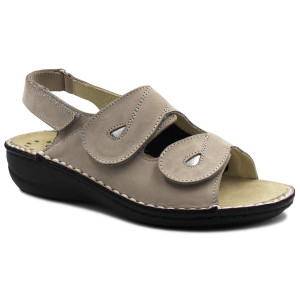 Sandały dla kobiet ze skóry naturalnej na lato Grünland Dara Sabbija