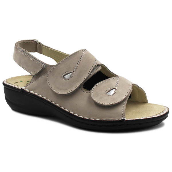 Sandały dla kobiet ze skóry naturalnej na lato Grünland Dara Sabbija