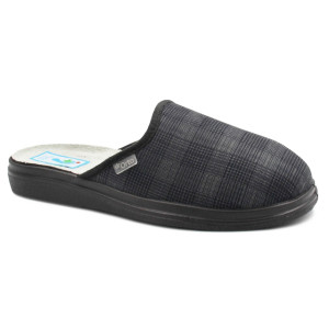 Obuwie Domowe Męskie Wygodne Kapcie Dla Seniora DR ORTO 132M016