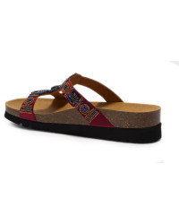 Damskie Klapki na Lato Eleganckie Scholl New Bogota Wedge Med MF266072183