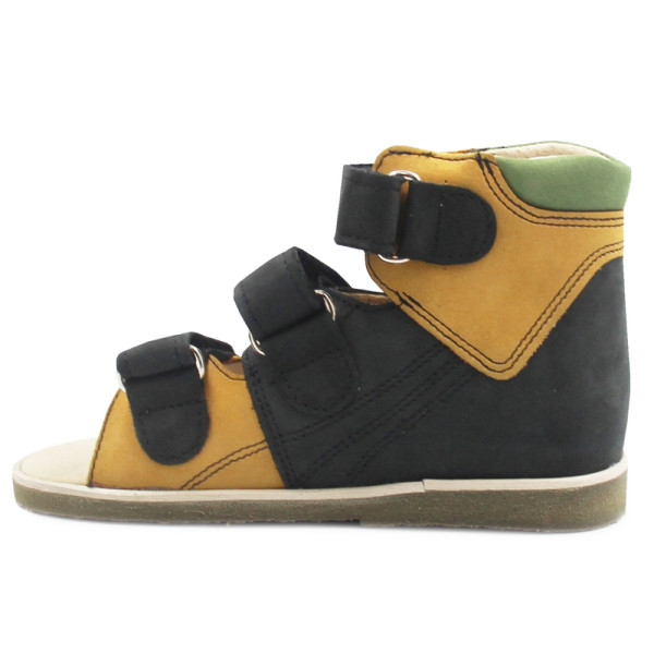 Sandały ortopedyczne dla chłopca do ortez do szkoły Aurelka