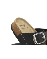 Czarne Klapki Damskie Na Lato Scholl Bora 2 Buckles med MF007511004