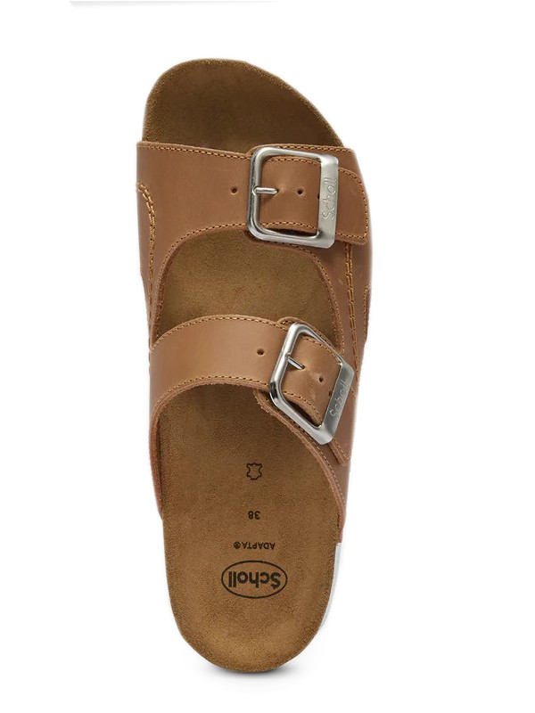 Klapki Na Lato Damskie Brąz Scholl Moldava Wedge ad Med MF230081175