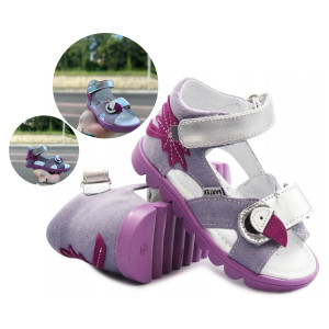 Sandały Dla Dziewczynki Bartek 11227014 Fiolet