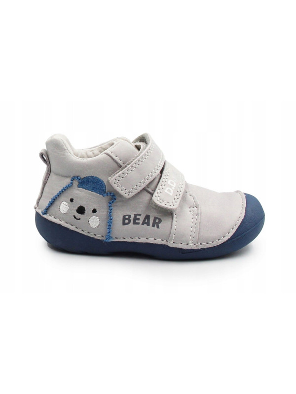 Jesienne Buciki Dla Chłopczyka Szare DD STEP S015-61472B Dove Grey