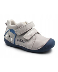 Jesienne Buciki Dla Chłopczyka Szare DD STEP S015-61472B Dove Grey