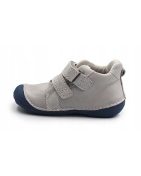 Jesienne Buciki Dla Chłopczyka Szare DD STEP S015-61472B Dove Grey