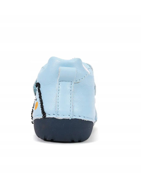 Buty Dla Chłopczyka Na Jesień Niebieskie z Misiem DD STEP S015-61472 Aero Blue
