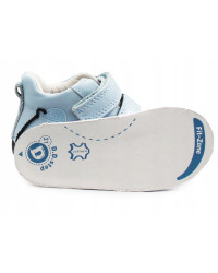 Buty Dla Chłopczyka Na Jesień Niebieskie z Misiem DD STEP S015-61472 Aero Blue
