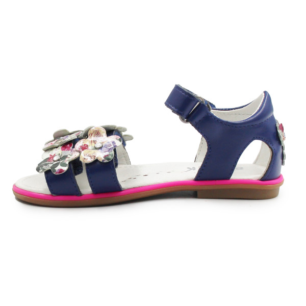 Sandały Dla Dziewczynek z Kwiatuszkami Bartek t-16168/1dj  II gatunek