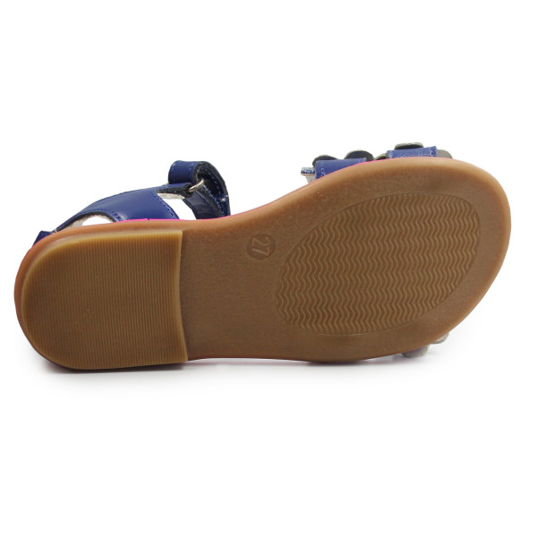 Sandały Dla Dziewczynek z Kwiatuszkami Bartek t-16168/1dj  II gatunek