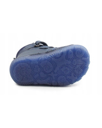 Buty Na Zimę Dla Chłopca Ocieplane Dinozaur Barefoot DD STEP W073-52943 Royal Blue