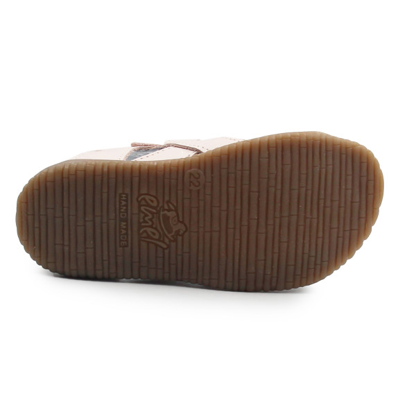 Dziewczęce Sandały Różowe Panterka z Zabudowaną Piętą Emel es2086-46