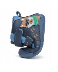 Chłopięce Buty Zimowe Lisek Barefoot D.D.STEP W070-52893B Royal Blue