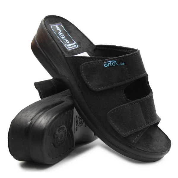 Klapki Damskie Po Domu Kapcie Lekkie Adanex 26185