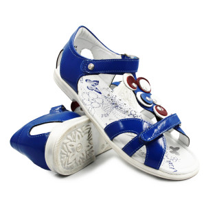 Sandały Młodzieżowe Dla Dziewcząt Na Lato Bartek T-69144/1CG II Gatunek