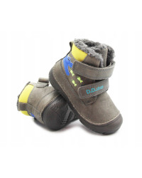 Zimowe Buty Dla Chłopczyka Świecące w Ciemności D.D.STEP W082-52462 Dark Grey