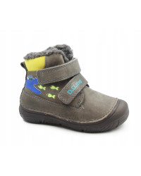 Zimowe Buty Dla Chłopczyka Świecące w Ciemności D.D.STEP W082-52462 Dark Grey