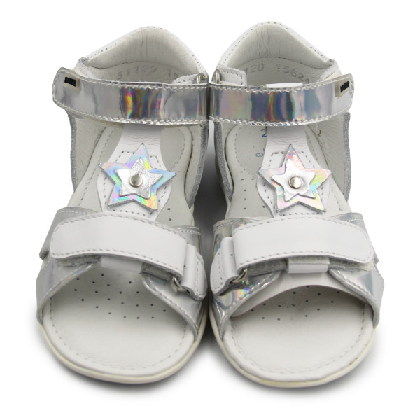 Sandałki dla dziewczynek na lato holograficzne Bartek w-51120/npw