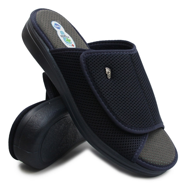 Klapki obuwie domowe męskie na szerokie stopy Dr Orto 078M002