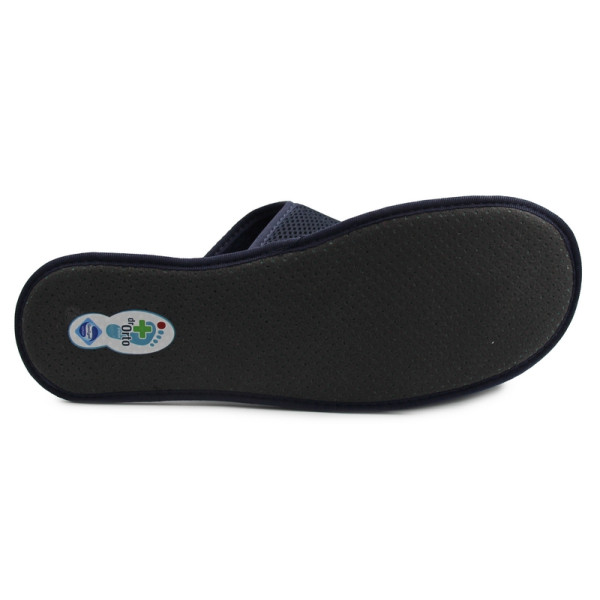 Klapki obuwie domowe męskie na szerokie stopy Dr Orto 078M002