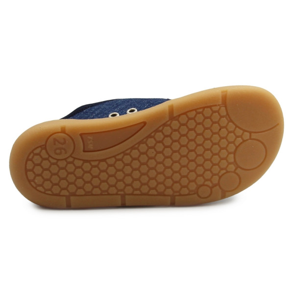 Kapcie Szkolne i Do Przedszkola Dla Chłopca Elastyczne Barefoot Ameko Jeans