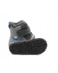 Zimowe Buty Dziecięce Dla Chłopczyka Ocieplane D.D.STEP W029-52287B Dark Grey