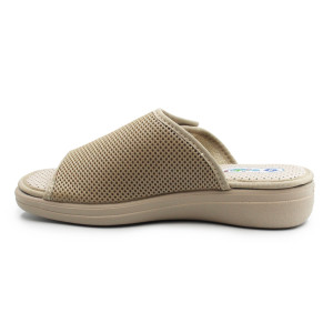 Kapcie damskie z wyjmowaną wkładką na szerokie stopy Dr Orto 078D004