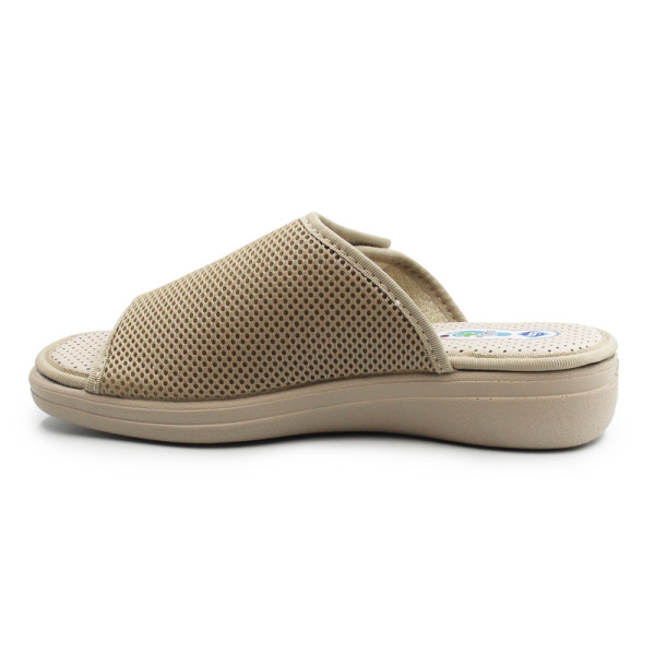 Kapcie damskie z wyjmowaną wkładką na szerokie stopy Dr Orto 078D004