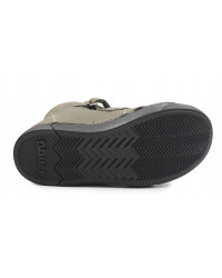 Chłopięce Buty Zimowe Świecące LED DD STEP W068-52998L Khaki
