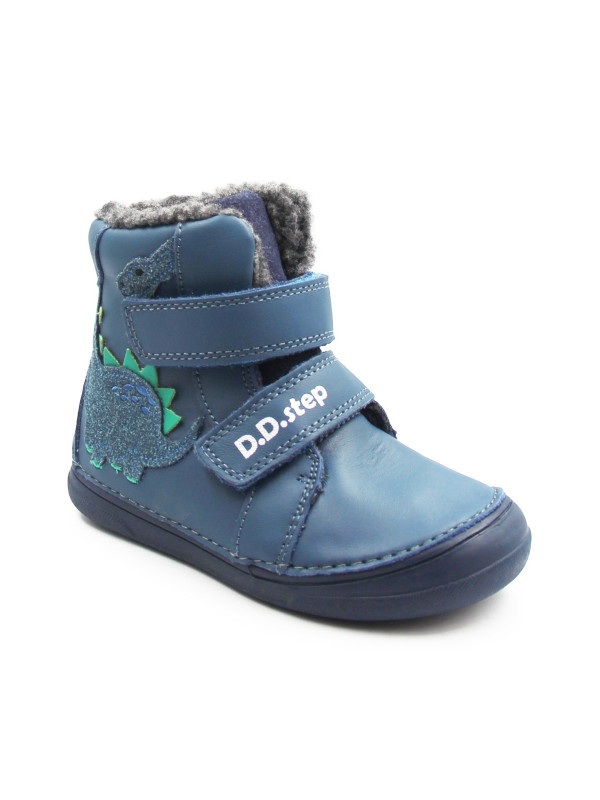 Buty Ocieplane Na Zimę Dla Chłopca Dinozaur DD STEP Calyspo Sky W078-52785BM