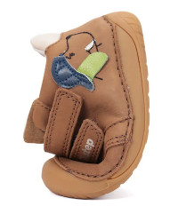 Buty Dla Chłopczyka na Jesień Barefoot DD STEP S070-61533 Chocolate