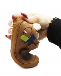 Buty Dla Chłopczyka na Jesień Barefoot DD STEP S070-61533 Chocolate