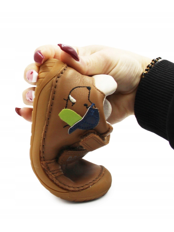 Buty Dla Chłopczyka Wiosenne Barefoot DD STEP S070-61533 Chocolate