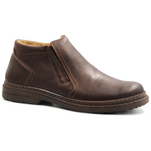 Eleganckie Buty Na Jesień Męskie Ocieplane Helios 886