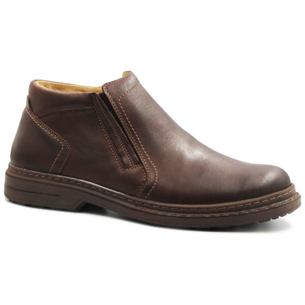 Eleganckie Buty Na Jesień Męskie Ocieplane Helios 886